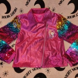 Girls Size XL (14-16) JoJo Siwa sequin jacket